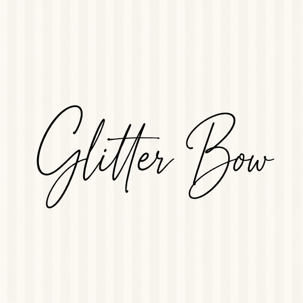 Glitter Bow