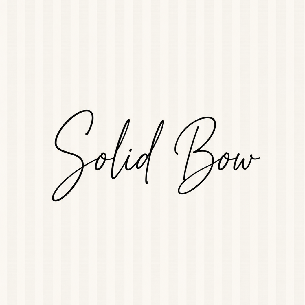 Solid Bow